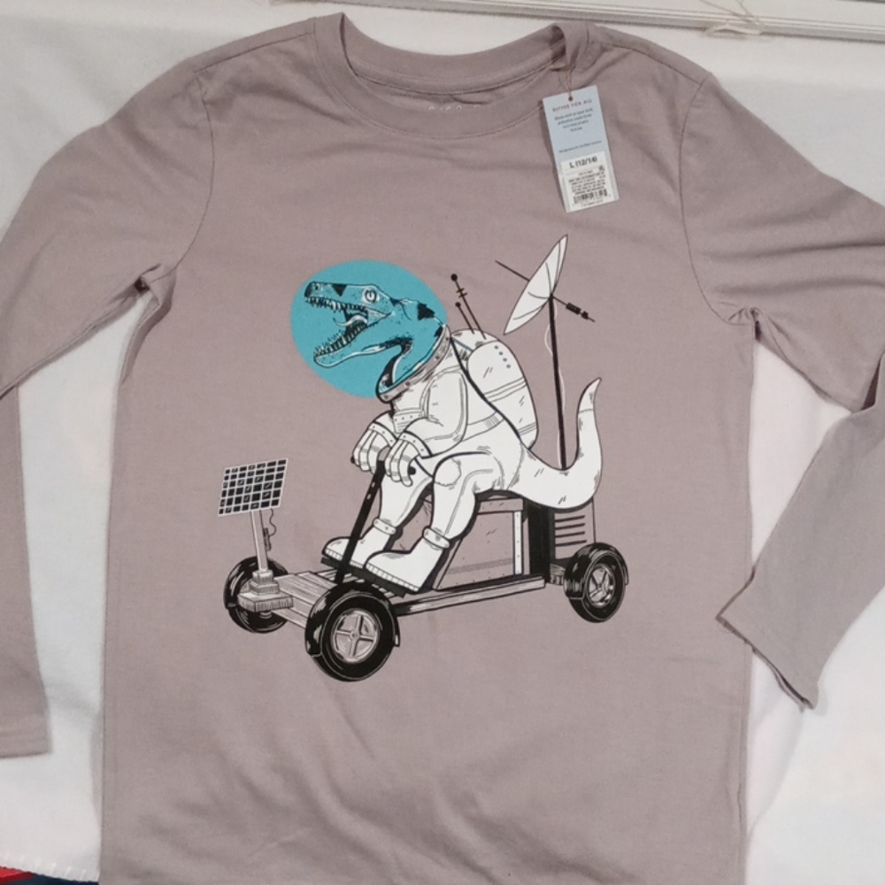 Dinosaur astronaut shirt